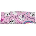 Beautiful Cute Animals Pattern Pink Body Pillow Case Dakimakura (Two Sides)