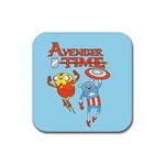 Adventure Time Avengers Age Of Ultron Rubber Coaster (Square)