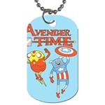 Adventure Time Avengers Age Of Ultron Dog Tag (Two Sides)