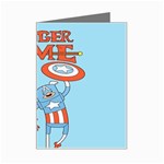 Adventure Time Avengers Age Of Ultron Mini Greeting Card