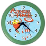 Adventure Time Avengers Age Of Ultron Color Wall Clock