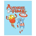 Adventure Time Avengers Age Of Ultron Drawstring Bag (Small)