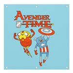 Adventure Time Avengers Age Of Ultron Banner and Sign 4  x 4 