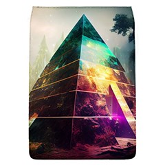 Tropical Forest Jungle Ar Colorful Midjourney Spectrum Trippy Psychedelic Nature Trees Pyramid Removable Flap Cover (s)