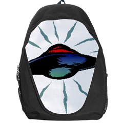 Alien Unidentified Flying Object Ufo Backpack Bag by Sarkoni