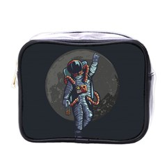Illustration Drunk Astronaut Mini Toiletries Bag (one Side) by Bedest