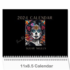 2024 Final Wall Calendar 11 X 8 5 (12-months) by Lacatrinascanvas