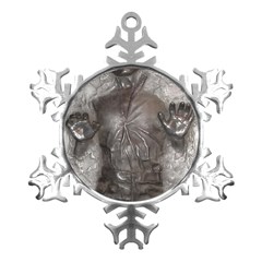 Han Solo In Carbonite Metal Small Snowflake Ornament by Sarkoni