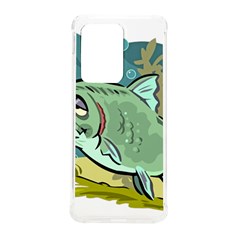 Fish Hook Worm Bait Water Hobby Samsung Galaxy S20 Ultra 6 9 Inch Tpu Uv Case by Sarkoni