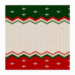 Merry Christmas Happy New Year Medium Glasses Cloth (2 Sides) by artworkshop