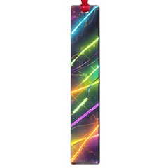 Vibrant Neon Dreams Large Book Marks by essentialimage