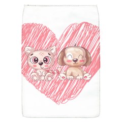 Dog Cat Animal Pet Heart Love Removable Flap Cover (s)