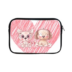 Dog Cat Animal Pet Heart Love Apple Ipad Mini Zipper Cases
