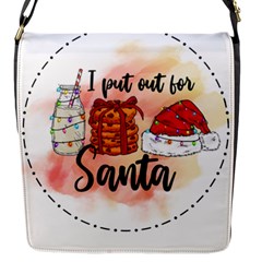 Santa Cookies Christmas Flap Closure Messenger Bag (s)