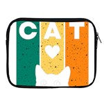 Cat Kitten Pet Animal Feline Cat Apple iPad 2/3/4 Zipper Cases Front