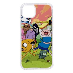 Adventure Time Finn  Jake Iphone 14 Plus Tpu Uv Print Case by Bedest