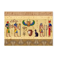 Egypt Horizontal Illustration Crystal Sticker (a4) by Hannah976