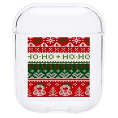 Ugly Sweater Merry Christmas  Hard Pc Airpods 1/2 Case by artworkshop