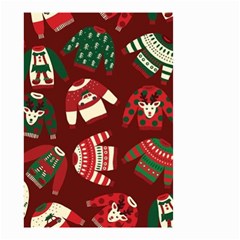 Ugly Sweater Wrapping Paper Small Garden Flag (two Sides) by artworkshop