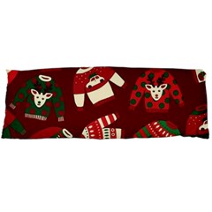 Ugly Sweater Wrapping Paper Body Pillow Case (dakimakura) by artworkshop