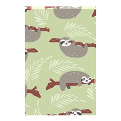 Sloths Pattern Design Shower Curtain 48  X 72  (small)  by Hannah976
