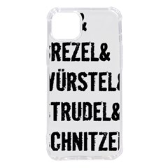 Its A German Thing Bier Brezel Wurstel Strudel Schnitzel Iphone 14 Plus Tpu Uv Print Case