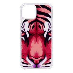 Tiger Design Iphone 14 Tpu Uv Print Case by TShirt44
