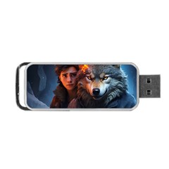 Be Fearless Portable Usb Flash (two Sides) by Saikumar