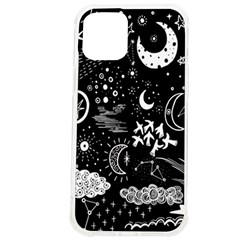 Vector Set Sketch Drawn With Space Iphone 12 Pro Max Tpu Uv Print Case by Ravend