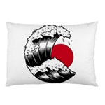 Japanese Sun & Wave Pillow Case (Two Sides)