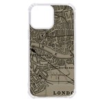 Vintage London Map iPhone 13 Pro Max TPU UV Print Case Front