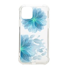 Blue-flower Iphone 11 Pro 5 8 Inch Tpu Uv Print Case by saad11