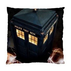 Tardis Bbc Doctor Who Dr Who Standard Cushion Case (one Side) by Cendanart
