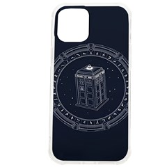 Doctor Who Bbc Tardis Iphone 12 Pro Max Tpu Uv Print Case by Cendanart