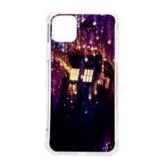 Tardis Regeneration Art Doctor Who Paint Purple Sci Fi Space Star Time Machine Iphone 11 Pro Max 6 5 Inch Tpu Uv Print Case by Cendanart