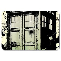Doctor Who Tardis Large Doormat by Cendanart