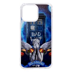 Doctor Who Adventure Bad Wolf Tardis Iphone 14 Pro Max Tpu Uv Print Case by Cendanart