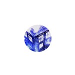 Tardis Doctor Who Blue Travel Machine 1  Mini Buttons