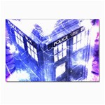 Tardis Doctor Who Blue Travel Machine Postcards 5  x 7  (Pkg of 10)