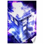Tardis Doctor Who Blue Travel Machine Canvas 20  x 30 