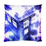 Tardis Doctor Who Blue Travel Machine Standard Cushion Case (Two Sides)