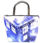 Tardis Doctor Who Blue Travel Machine Bucket Bag