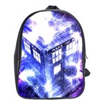Tardis Doctor Who Blue Travel Machine School Bag (Large)