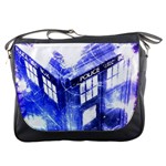 Tardis Doctor Who Blue Travel Machine Messenger Bag