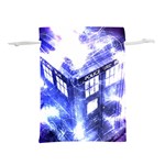 Tardis Doctor Who Blue Travel Machine Lightweight Drawstring Pouch (M)