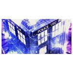 Tardis Doctor Who Blue Travel Machine Banner and Sign 4  x 2 
