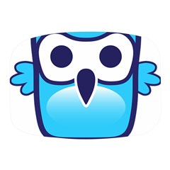 Owl Logo Clip Art Mini Square Pill Box by Ket1n9