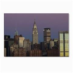 Skyline City Manhattan New York Postcard 4 x 6  (pkg Of 10) by Ket1n9