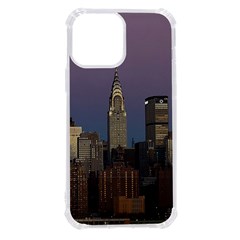 Skyline City Manhattan New York Iphone 13 Pro Max Tpu Uv Print Case by Ket1n9