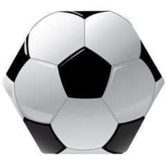 Soccer Ball Wooden Puzzle Hexagon by Ket1n9